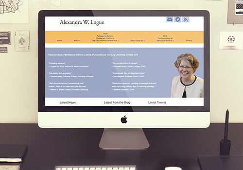 Alexandra Logue Responsive Wordpress Website