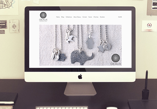 Geaux Jewelry Ecommerce Website